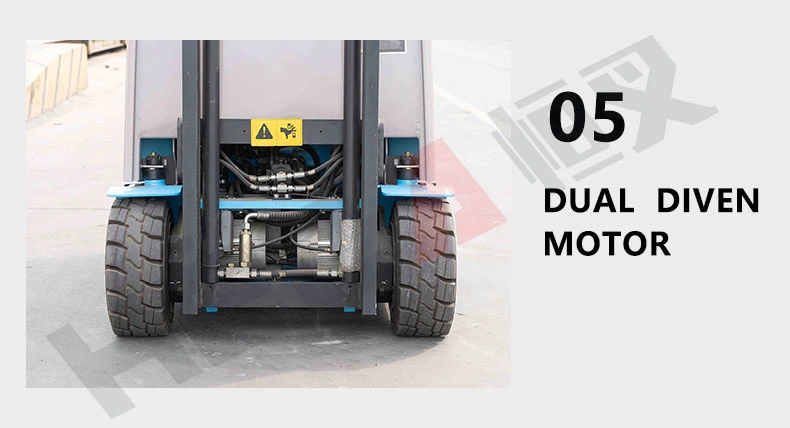 Warehouse Handling\Lithium Cell\Electric Forklift with Shock-Absorbing Tires